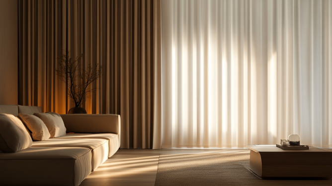 Cortina Wave Trilho Suíço: Elegância e Praticidade