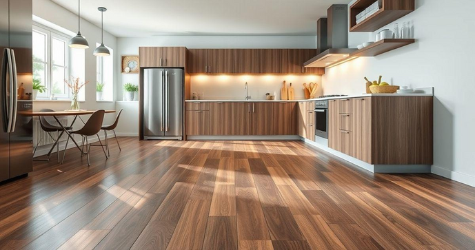 Como Escolher o Melhor Piso Vinílico para Cozinha e Otimizar Seu Espaço Como Escolher o Melhor Piso Vinílico para Cozinha e Otimizar Seu Espaço