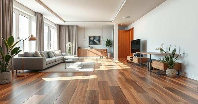 Como Escolher Pisos Laminados para Apartamento e Transformar Seu Espaço