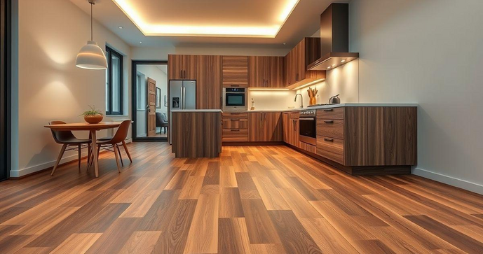 Piso Laminado Cozinha: Como Escolher o Ideal para Seu Espaço Piso Laminado Cozinha: Como Escolher o Ideal para Seu Espaço