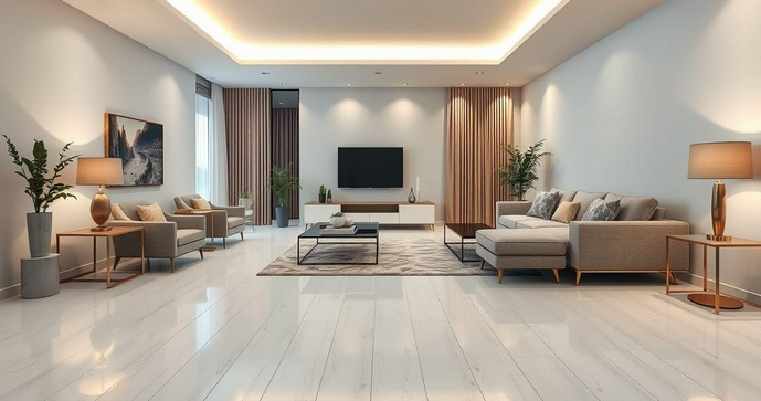 Pisos Laminados Brancos Transformam Seu Ambiente com Estilo e Elegância Pisos Laminados Brancos Transformam Seu Ambiente com Estilo e Elegância