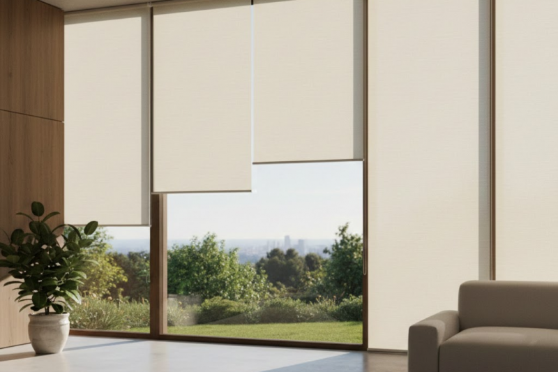 Persianas Rolô: Elegância e Controle na Sua Janela
