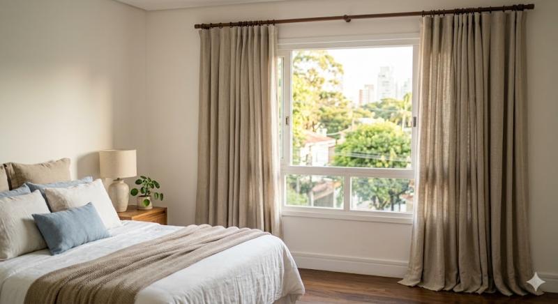 Transforme Seu Refúgio: A Magia do Tecido Certo